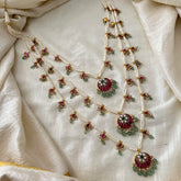 Exclusive Teenlada Pendant Mala -Beads-Pearls- J2096