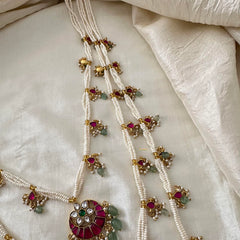 Exclusive Teenlada Pendant Mala -Beads-Pearls- J2096