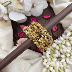 Vriksham Goddess Lakshmi Heritage & Elephant Bangles-G19935