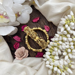 Vriksham Goddess Lakshmi Heritage & Elephant Bangles-G19935