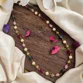 Gold Alike Beaded Maala-Golden Pearl-G15006