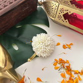 Artificial Jasmine Flower Hair Clip Flower Accessories-Vriksham-KH1431