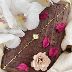 Vriksham Elegant Designers Paan shape Mangalsutra Bracelet-G18002