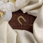 Vriksham Unique CZ Stone Vangi Ring-White-G16905