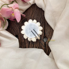 Vriksham Jasmin Gold Pollen Hair Pin-HF-H1005