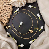 Vriksham Lightweight Daily Wear Gold Payal Anklets-G21228