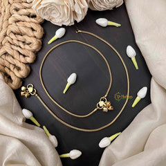 Vriksham Lightweight Daily Wear Gold Payal Anklets-G21228