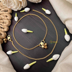 Vriksham Antique Chain Gold Style Anklet-G21234