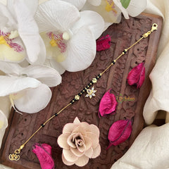 Vriksham Ad Stone Flower Hanging Mangalsutra Bracelet-G17985