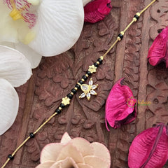 Vriksham Ad Stone Flower Hanging Mangalsutra Bracelet-G17985