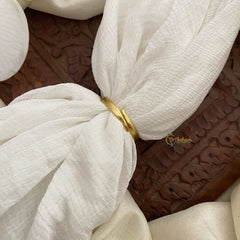 Vriksham Exquisite Jadau Kundan Finger Ring-Red,Green & White-J2713