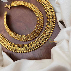 Vriksham Elegant Gold Look Bridal Anklet-G21243