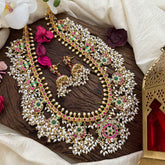 Premium Jadau Kundan Guttapusalu-Rice Pearl-J2329