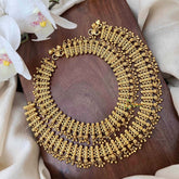 Vriksham Antique Square bar Style Bridal Gold Look Anklet-G21242