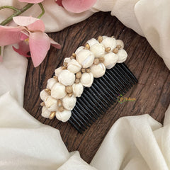 Vriksham Mallipoo Jasmine Hair With Pollens Comb Pin-HF-H1029