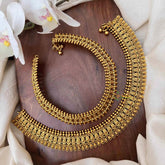 Vriksham Classic Bridal Gold Look Pear Style Anklet-G21236