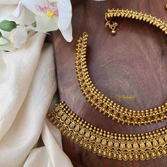 Vriksham Classic Bridal Gold Look Pear Style Anklet-G21236