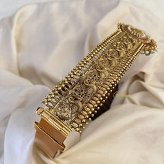 Vriksham Designer AD Stone Hipbelt-Pastel Green Bead-G15775