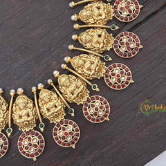 Vriksham Premium AD Stone Lakshmi Kaasumalai Haram-G21265