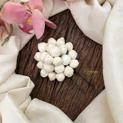 Vriksham Jasmine Mogra Bridal Hair Clip-Medium-HF-H995