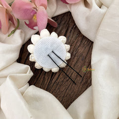 Vriksham Jasmine Mogra Bridal Hair Clip-Medium-HF-H995