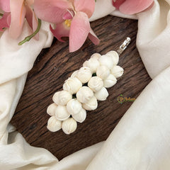 Vriksham Jasmine 3 layre Mogra Bridal Hair Clip-HF-H996