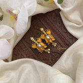 Vriksham Lotus Maharashtrian Style Press Bugadi-Honey-Pearl-J2718