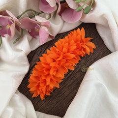 Vriksham Artificial Orange Pichi Poo Hair Clip-HF-H1047