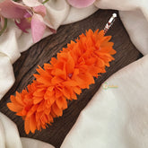 Vriksham Artificial Orange Pichi Poo Hair Clip-HF-H1047