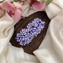 Vriksham Artificial Mogra Buds Hair Clip-Light Blue-HF-H1049