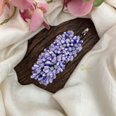 Vriksham Artificial Mogra Buds Hair Clip-Light Blue-HF-H1049