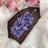 Vriksham Artificial Mogra Buds Hair Clip-Lavender-HF-H1054