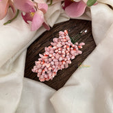 Vriksham Artificial Mogra Buds Hair Clip-Peach-HF-H1058