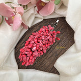 Vriksham Artificial Mogra Burds Hair Clip-Pink-HF-H1060