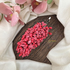 Vriksham Artificial Mogra Burds Hair Clip-Pink-HF-H1060