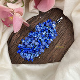 Vriksham Artificial Mogra Burds Hair Clip-Blue-HF-H1126