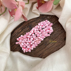 Vriksham Artificial Mogra Burds Hair Clip-Baby Pink-HF-H1125