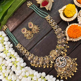 Vriksham Rotatable Lakshmi Pendant Haram -Temple Haram-G21258