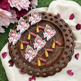 Return Gift Bal Krishna & Kamdhenu Blessing Pack With Kumkum & Haldi-Set Of 6-RG316