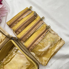 Return Gift Jewelry Organizer Pouch With Zip Pockets Pouches-RG329