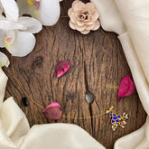 Vriksham Peacock Pendant Invisible Chain-Blue-Pearl-G16935