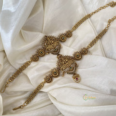 Golden Resemblance Ethnic AD Stone Lakshmi Vangi / Armlets - G11427