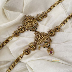 Golden Resemblance Ethnic AD Stone Lakshmi Vangi / Armlets - G11427