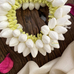 Vriksham Jasmine Mogra Scrunchies for Juda-Hair Non Elastic-Bridal Hair Accessories-H831