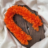 Vriksham Artificial Jasmine Gajra for Hair Accessories-Dark Orange-HF-H1071