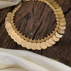 Traditional Kerala Lakshmi Coin Neckpiece-G11351