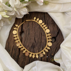 Traditional Kerala Coin Style Shank Neckpiece-G11405