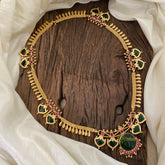 Traditional Kerala Palakka Pendant Malli Mottu Haram-G11379