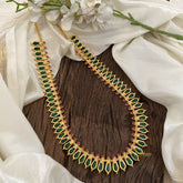 Premium Traditional Kerala Green Palakka Haram-G11382