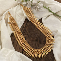 Layered Gold Look Alike Kerala Mullai Mottu Haram -G11409